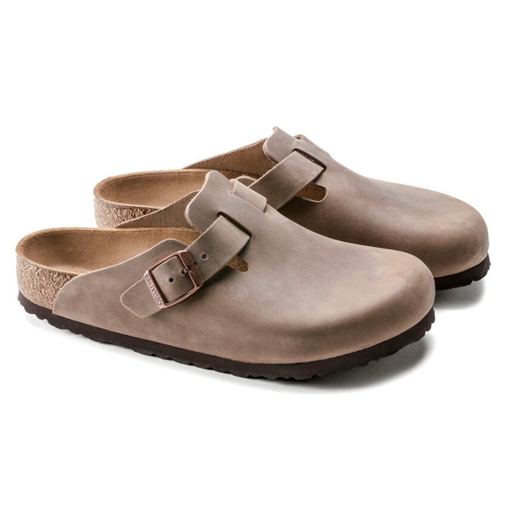 Birkenstock Boston Classic Arch Clog, Tobacco Brown
